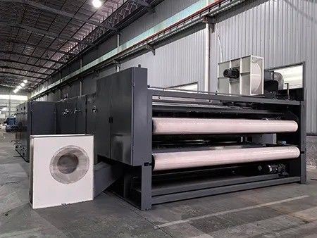 100 - 3000 GSM Thermo Bonding Oven Double Conveyor Electric Hot Air Oven