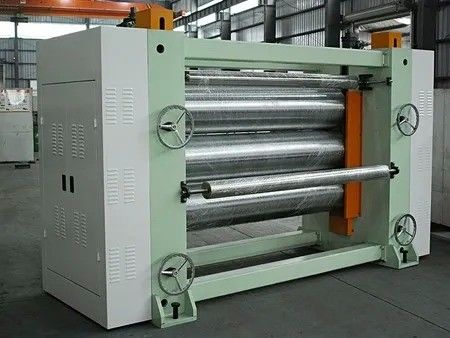 1 - 25m/Min Three Heating Roll Calender Roller Machine Nonwoven Electrode Calendering Machine