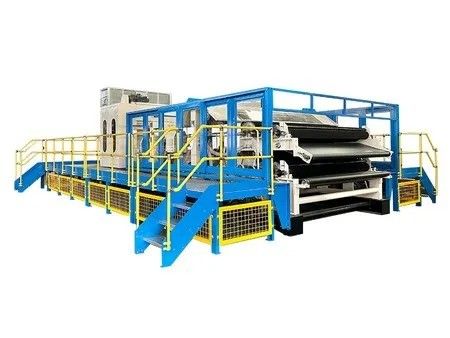 Máquina de cardar não tecida industrial