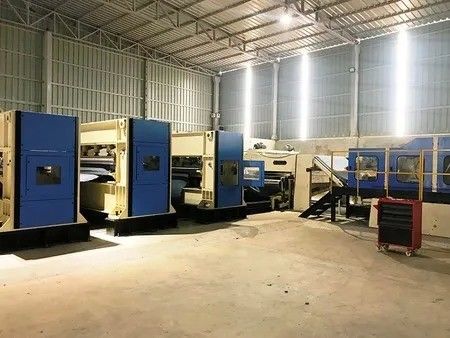 2000 mm - 7000 mm Linha de produção de punção de agulhas não tecidas Linha de produção de feltro de fibra de má qualidade